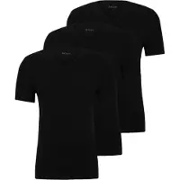 BOSS para hombre. 50475285 Pack 3 Camisetas VN 3P Classic negro (XL), Casual, Algodón, Manga corta, outlet 2026.