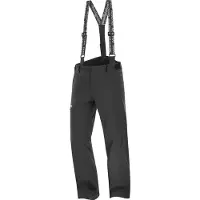 Salomon - Pantalones de esquí - Brilliant Pant M Deep Black - Talla XL - Negro
