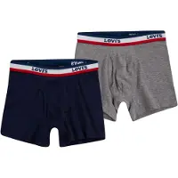 Levi's Kids Calzoncillo azul / gris moteado / blanco