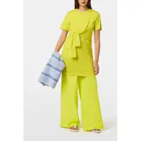 Scotch & Soda Knotted Jersey Dress Citrus Yellow Talla: XS | Vestidos Outlet | Mujer | Amarillo