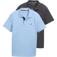 Tom Tailor Camiseta azul claro / antracita