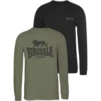 Lonsdale Camiseta De Manga Larga Ayrshire 2 Unidades