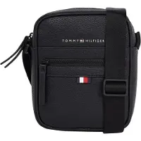 Tommy Hilfiger Bolso de hombro 'Essential' rojo / negro / blanco
