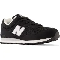 New Balance unisex para niños. GC515V1 Zapatillas 515 negro (38), Plano, Cordones, Casual, Mesh, moda infantil, outlet 2026.
