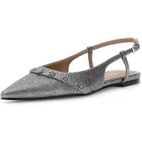 GUESS Zapatos destalonado 'DORLEE3' gris plateado