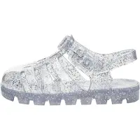 Next Sandalias plata / transparente