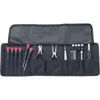 Basetech Kit electrónico de 25 piezas en estuche de poliamida