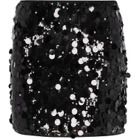 Mymo Falda negro moteado