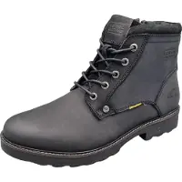 Camel active Botas con cordones negro