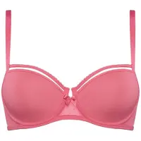 Marlies Dekkers Peekaboo Pink Lemonade Plunge Balcony Bra Talla: 80D | Brasieres Outlet | Mujer | Rosa