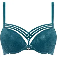Marlies Dekkers Dame De Paris Lagoon Blue Push Up Bra Talla: 70A | Brasieres Outlet | Mujer | Azul