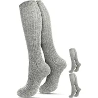 Normani Calcetines hasta la rodilla gris