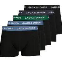 Jack & Jones Calzoncillo boxer 'Solid' mezcla de colores / negro
