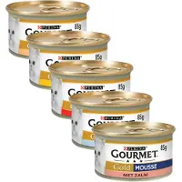 Gourmet Gold Mousse - Carne de res - 48 x 85 gramos