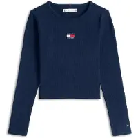 Tommy Hilfiger Camiseta 'Heritage Extra Slim Long Sleeve' marino