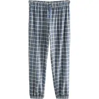 Next Pantalón de pijama 'Motion Flex' azul paloma / gris claro / negro