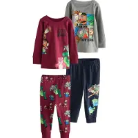 Next Pijama marino / gris / verde / rojo vino