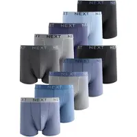 Next Calzoncillo boxer azul noche / azul pastel / azul moteado / gris / gris moteado / negro