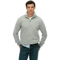 Superdry Jersey Con Media Cremallera Rib