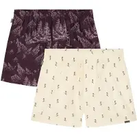 Pockies Calzoncillo boxer 'Cabin' marrón / blanco