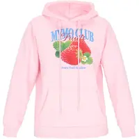 Mymo Sudadera azul claro / rosé / rojo