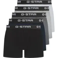 G-Star Calzoncillo boxer 'Maize' azul oscuro / gris / negro / blanco