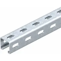 OBO Bettermann: Perfil guía con ranura de 22 mm, modelo MS4141PP0300FTK (6479682)