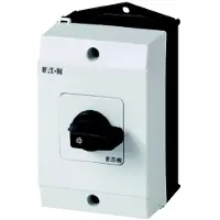 Eaton T0-4-8440/I1, interruptor automático, número de referencia 207141, contacto 8, 20A, Dahlander, 2 velocidades, 0-1-2, 60°