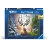 Ravensburger Rompecabezas Ciervo Mágico (12001088) 1000 Piezas