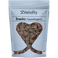 Vetality Snacks Hipoalergénicos - Ciervo - 200 gramos
