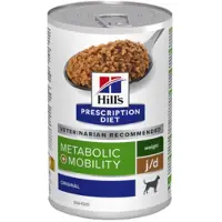 Hill's Pet Nutrition Prescription Diet - Metabolic + Mobility - Canine - Lata - 12x370 g