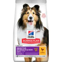 Hill's Pet Nutrition Science Plan - Adult Sensitive Stomach & Skin - Mediano - 14 kg