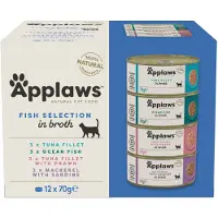 Applaws Cat - Colección de Pescado - 12 x 70 g