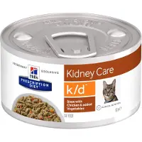 Hill's Pet Nutrition k/d Kidney Care Estofado - Gato - Pollo y Verduras - 24 x 82 g
