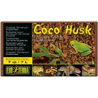 Exo Terra Exot-Terra Coco Husk 7l: Cáscaras de coco trituradas, 7 litros