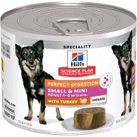Hill's Pet Nutrition Science Plan Adult Perfect Digestion Small & Mini Mousse - 12 x 200 g