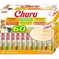 Ciao Churu Variety Box - 60 unidades - Variedad de pollo - 60 unidades