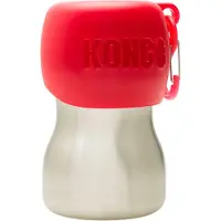 Kong H2O Stainless Steel Water Bottle - Rojo - 255 ml