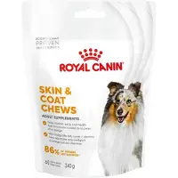 Royal Canin Skin & Coat Supplements Chews Perro - 240 gramos
