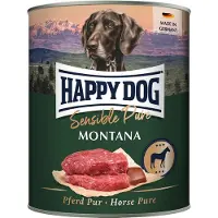 Happy Dog Sensible Pure Montana - Caballo - 6 x 800 g