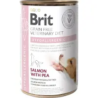 Brit Veterinary Diet Dog - Grain free - Hypoallergenic - Lata - 6 x 400 g