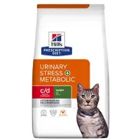 Hill's Pet Nutrition - c/d Urinary Stress + Metabolic - Feline - 2 x 8 kg
