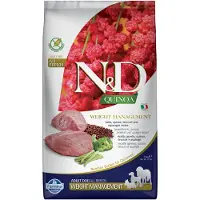 Farmina N&D Quinoa Weight Management Adult Hondenvoer - Cordero - 2,5 kg