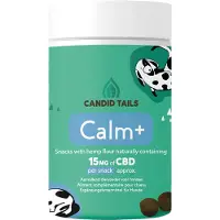 Candid Tails Calm+ Snacks con CBD >15 kg - 60 piezas