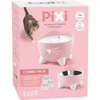 Catit PIXI Fuente de agua Combo Kit - Rosa
