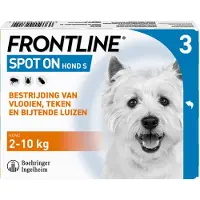 Frontline Spot On Perro S (2-10 kg) - 3 pip.