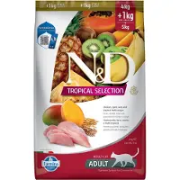 Farmina N&D Tropical Pollo - Alimento para gatos - 5 kg