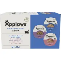 Applaws Cat - Multipack Fish Selection Pots - 8 x 60 g