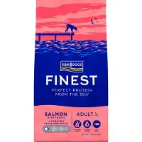 Fish4Dogs Finest Adult Complete - Salmón Croqueta Grande - 12 kg