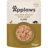 Applaws Comida Para Gatos De Pollo Y Cordero En Gelatina 16x70g